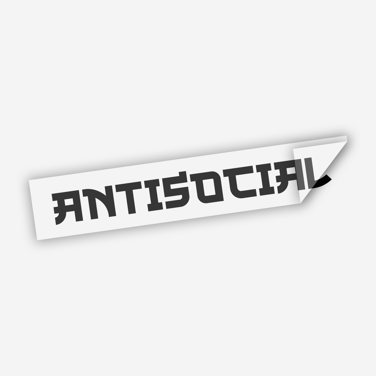 Antisocial Sticker