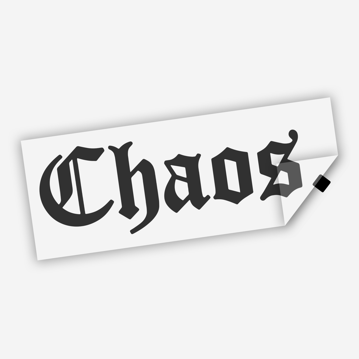 Chaos Sticker