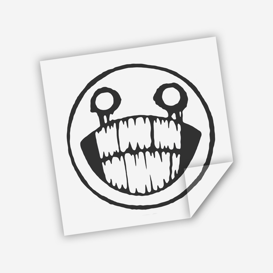 Not A Smile Sticker