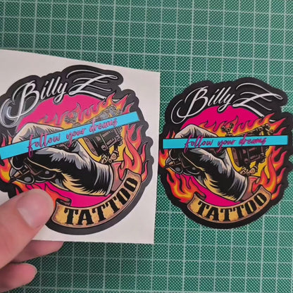 Custom Spot Gloss - UV Αυτοκόλλητα