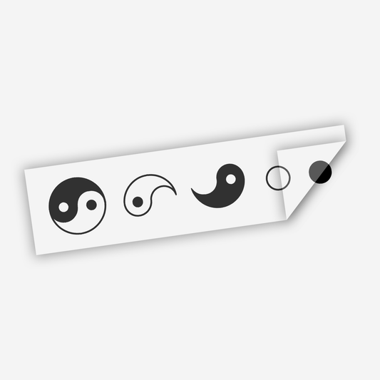 Ying Yang Sticker